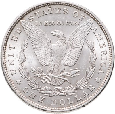 купить США 1 доллар (dollar) 1884 Доллар Моргана, без отметки монетного двора