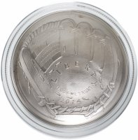 Купить США 2014 1 доллар UNC "Национальный зал славы бейсбола", в футляре с сертификатом