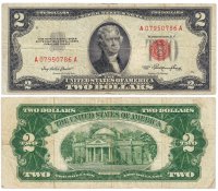 купить США 2 доллара 1953 series 1953 (Pick 380)