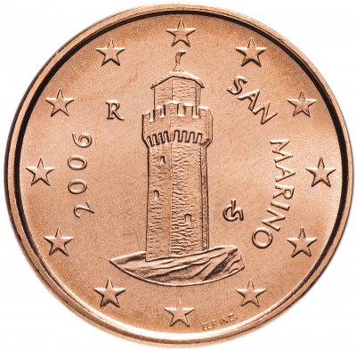 купить Сан-Марино 1 цент (cent) 2006