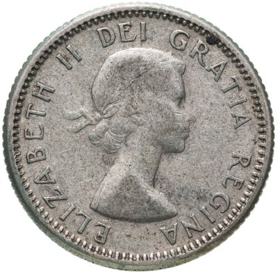 купить Канада 10 центов (cents) 1956