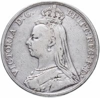 Купить Великобритания 1 крона (crown) 1892