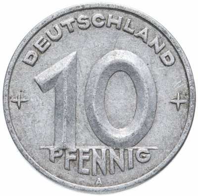 купить Германия (ГДР) 10 пфеннигов 1948-1950 A