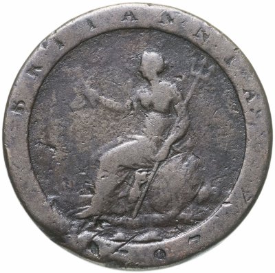 купить Великобритания 1 пенни (penny) 1797 Георг III