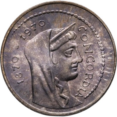 купить Италия 1000 лир (lire) 1970 100 лет Риму в качестве столицы Италии