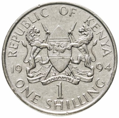 купить Кения 1 шиллинг (shilling) 1994