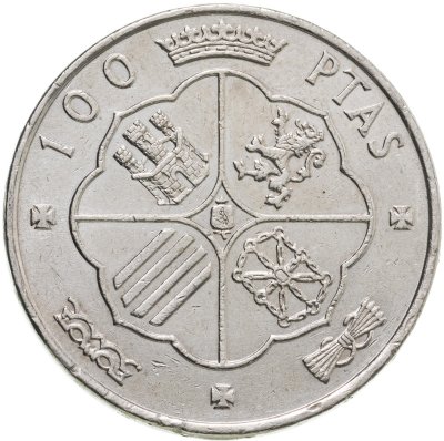 купить Испания 100 песет (pesetas) 1966