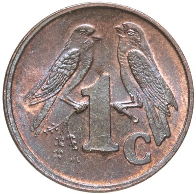 купить ЮАР 1 цент (cent) 2001