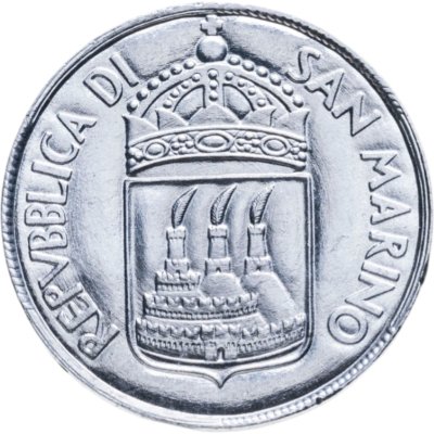 купить Сан-Марино 1 лира 1973