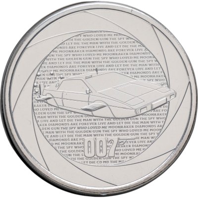 купить Великобритания 5 фунтов 2023 60 лет Джеймсу Бонду 007. Шпион, который меня любил /Lotus Esprit/