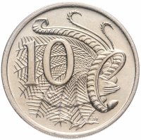 Купить Австралия 10 центов 1966-1984