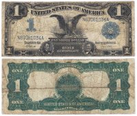 Купить США 1 доллар 1899 series 1899 (Pick 338) Silver Certificate, Elliot-White