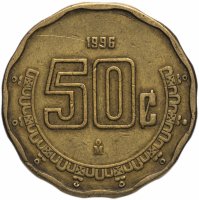 купить Мексика 50 сентаво 1992-2009