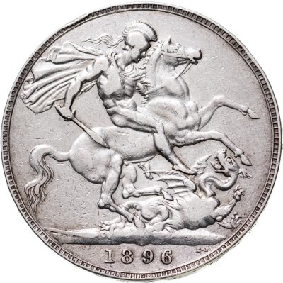 купить Великобритания 1 крона (crown) 1896