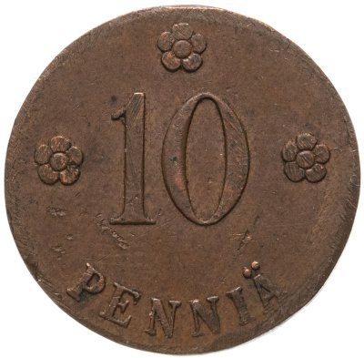 купить Финляндия 10 пенни (pennia) 1927