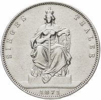 купить Пруссия 1 талер 1871 "Победный талер"