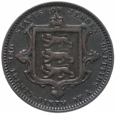 купить Джерси 1/26 шиллинга (schilling) 1871