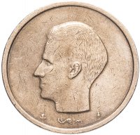 Купить Бельгия 20 франков 1982 гг. Надпись на голландском - 'BELGIE'
