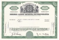 купить Акция США Miehle-Goss-Dexter, Incorporated 1965- 1969 гг.