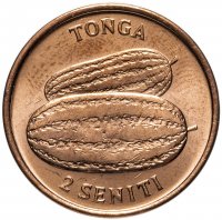 купить Тонга 2 сенити (seniti) 1975