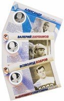 купить Набор из 3х монет 2 рубля 2009 Proof "Выдающиеся спортсмены хоккея России (хоккеисты) - Харламов, Мальцев, Бобров"