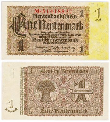 купить Германия 1 марка 1937