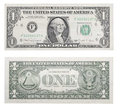 купить США 1 доллар 1988A (Pick 480b) F-Атланта