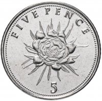 Купить Гибралтар 5 пенсов (pence) 2016