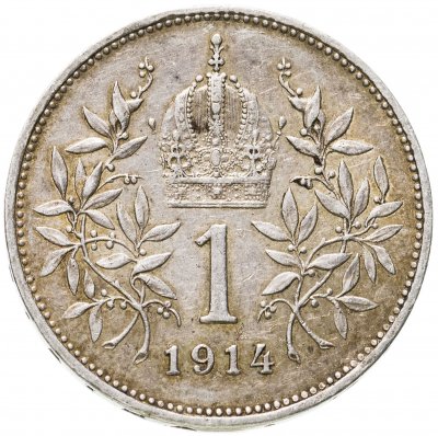 купить Австрия 1 крона (crown) 1914