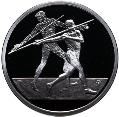 купить Греция 10 евро, 2004 XXVIII летние Олимпийские Игры, Афины 2004 - Метание копья