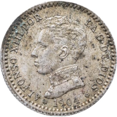 купить Испания 50 сентимо (centimos) 1904