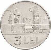 купить Румыния 3 лея (lei) 1966