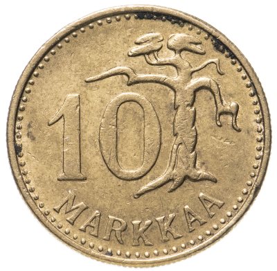 купить Финляндия 10 марок 1958