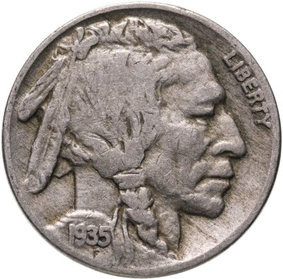 купить США 5 центов (cents) 1935 "Buffalo Nickel"