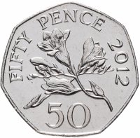 купить Гернси 50 пенсов (pence) 2012
