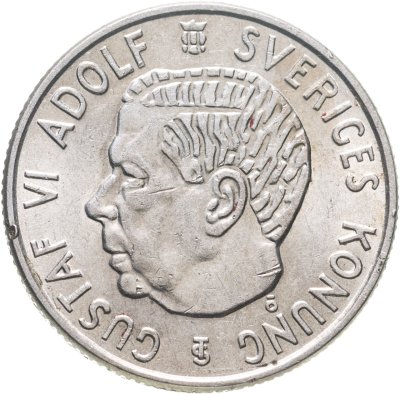 купить Швеция 2 кроны (kronor) 1954
