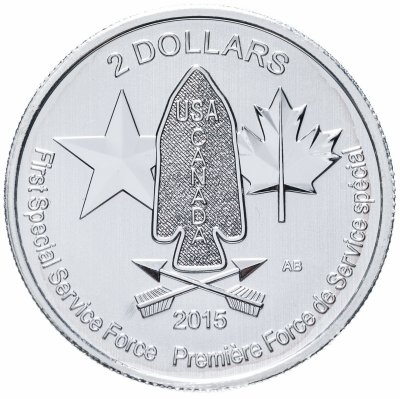 купить Канада 2 доллара (dollars) 2015 "Бригада дьявола"