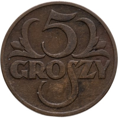 купить Польша 5 грошей (groszy) 1928