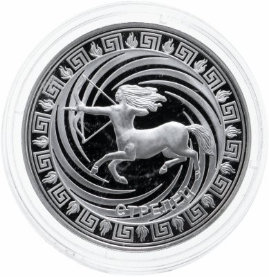 купить Токелау 5 долларов 2012 "Знаки зодиака - Стрелец" в футляре