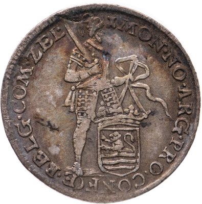 купить Голландская республика (Зеландия) 1/8 серебряного дуката 1763