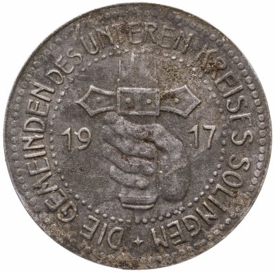 купить Германия (Золинген) нотгельд 50 пфеннигов 1917