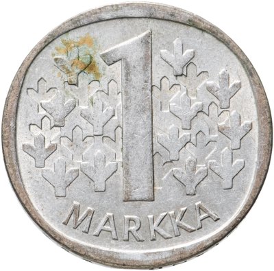 купить Финляндия 1 марка (markka) 1965 S