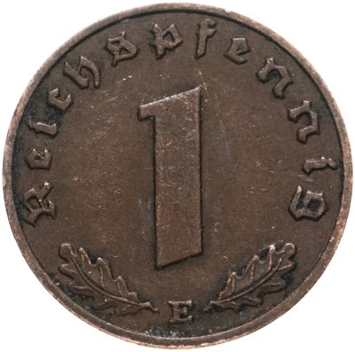 купить Германия, 1 рейхспфенниг (reichspfennig) 1938