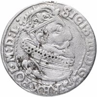 Купить Речь Посполитая, 6 грошей (Шостак) 1624 года, Сигизмунд III Ваза, "САС"