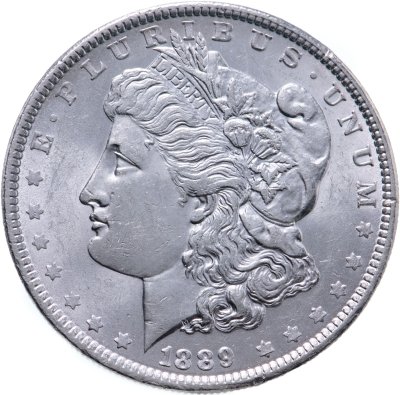 купить США 1 доллар (dollar) 1889 Доллар Моргана, Без отметки монетного двора