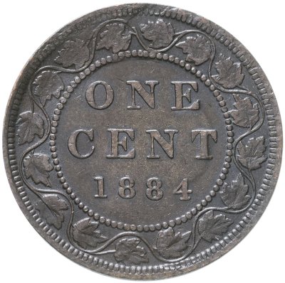 купить Канада 1 цент (cent) 1884
