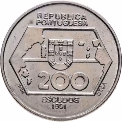 купить Португалия 200 эскудо (escudos) 1991 Навигация на запад