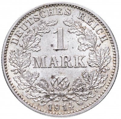купить Германия 1 марка (mark) 1914 G знак монетного двора: "G" - Карлсруэ