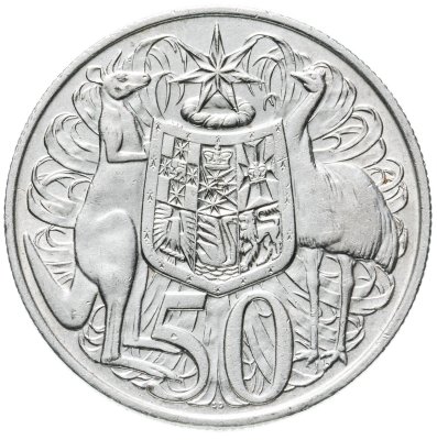 купить Австралия 50 центов 1966