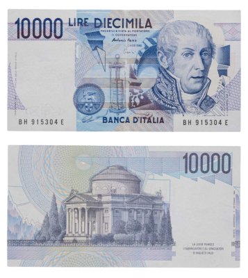 купить Италия 10000 лир 1984